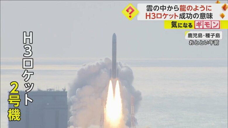 H3ロケット2号機打ち上げの瞬間⑤