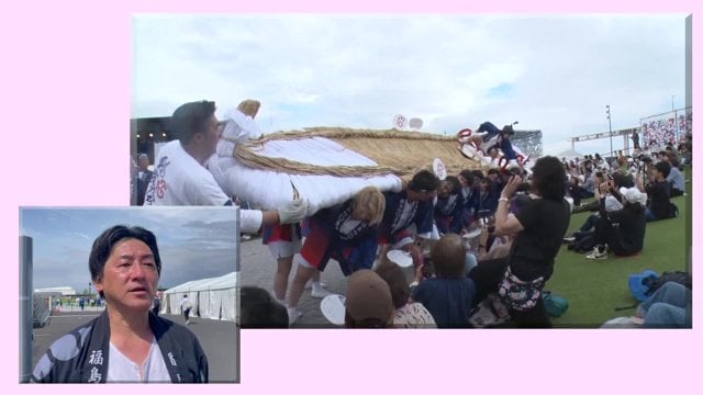 15日は大わらじも登場