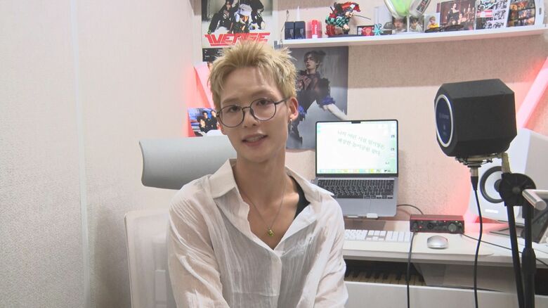 北朝鮮出身のヒョク（25）、1VERSEではラップを担当している