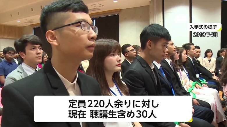 2018年の入学式