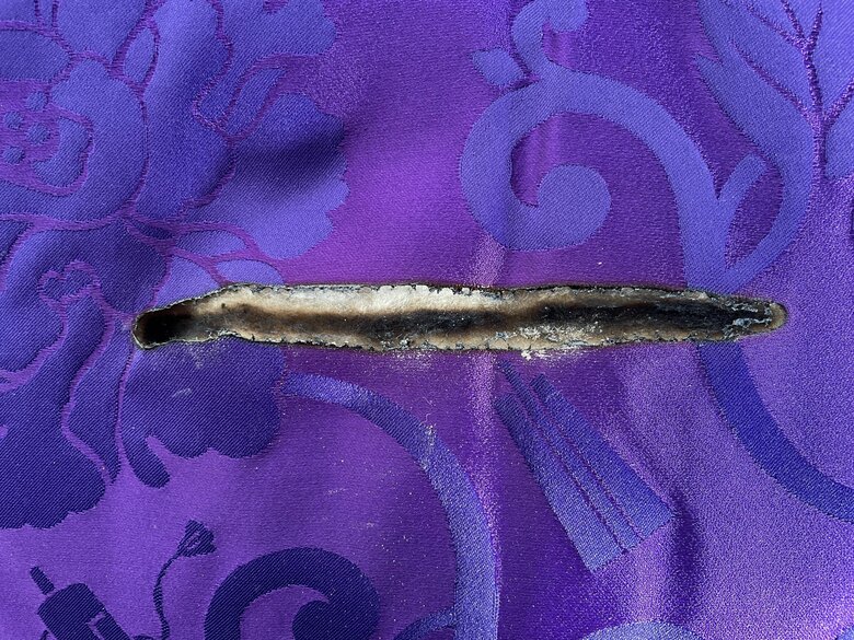 「煙の少ない線香」の検証結果（提供：株式会社阪本）