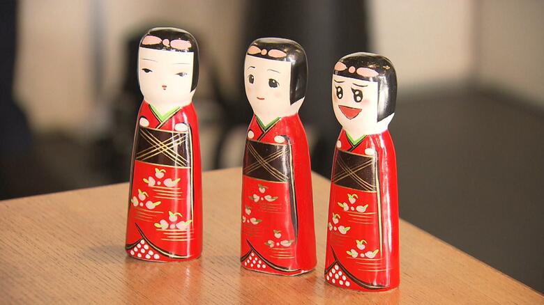 倉吉の郷土玩具「はこた人形」