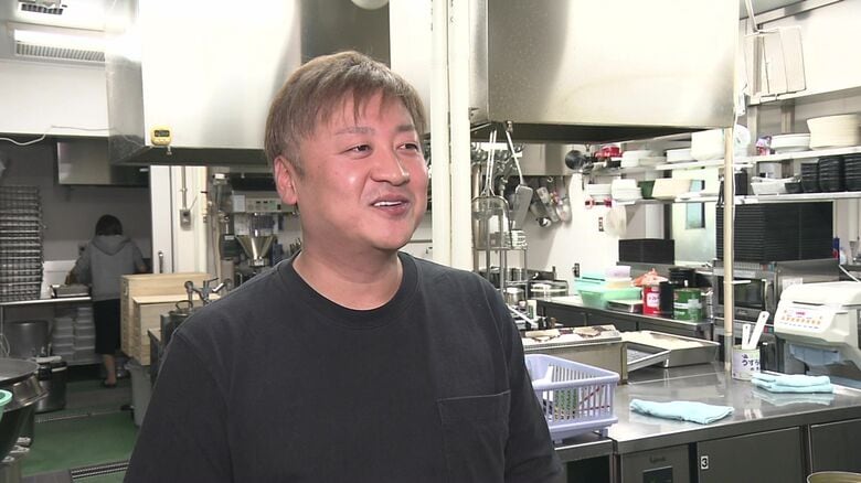 道議会食堂 松沢社長