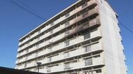 県営住宅の5階にある一室が燃える火事 住人の85歳男性が死亡 同居中の息子は外出していて無事 愛知県蒲郡市