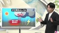 【天気／山形】空気が膨張し雲が発達することで夕立＆20日の天気　中村友祐気象予報士の予報(2)
