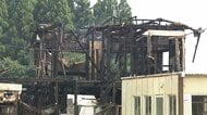 真っ黒に焦げた柱がむき出し　住宅全焼し4人の遺体発見　高齢夫婦、息子と娘の4人と連絡取れず　千葉・八街市