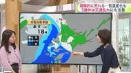 【菅井さんの天気予報 6日(火)】あす朝も冷えるが日中は気温上昇！夜はプラス気温で季節外れの雨も…今週は日替わり天気