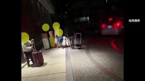 東京オリンピック選手村跡地「晴海フラッグ」に連日警察出動　外国人観光客“闇民泊”トラブル　白タクらしき不審車も