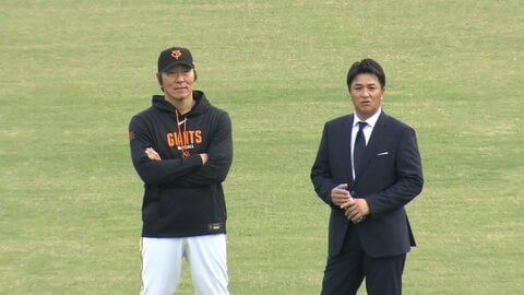 【中継】“ゴジラフィーバー”巨人・松井秀喜新監督キャンプ初日　選手集め6分間“熱弁”「継続して強い組織になるよう信じて頑張りましょう」　高橋由伸ヘッドコーチも