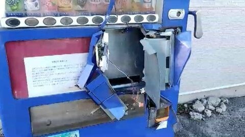 “火花”上がり工具置いたまま逃走図る…“自販機荒らし未遂”自称アルバイト男を逮捕　周辺で被害相次ぐ　福岡・桂川町