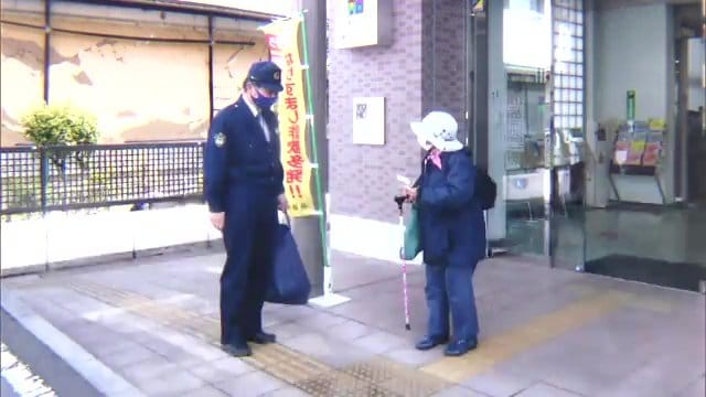 呼び掛け活動の様子