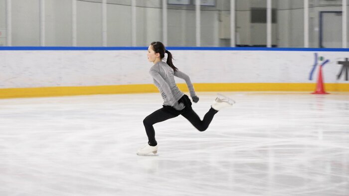 「フリーはトリプルアクセルに絶対挑戦」と意気込んだ
