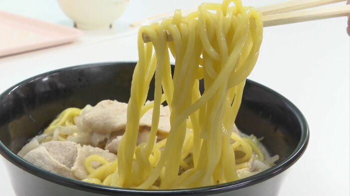 麺も好評