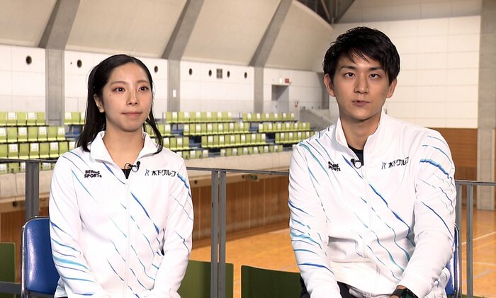 全日本選手権後、インタビューに応じてくれた2人
