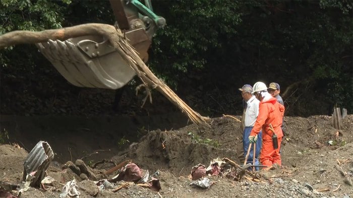 発見遺体はベトナム人実習生 台風10号による土砂崩れ