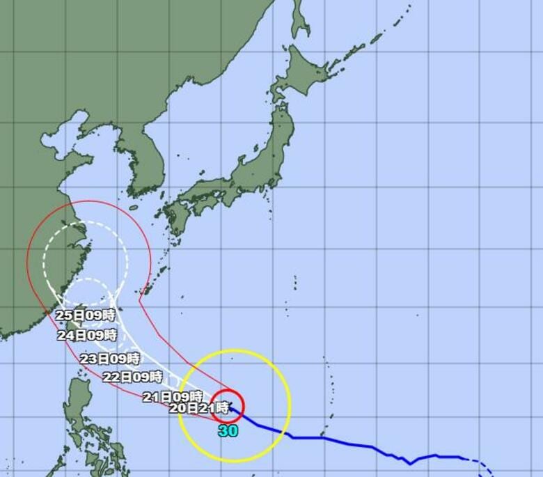 【台風情報】大型で非常に強い台風30号の最新進路と影響は？広い範囲に影響を及ぼす恐れ…気象予報士「今後の進路次第では直接的な影響が出る可能性も」｜FNNプライムオンライン