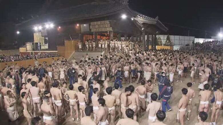 【続報】西大寺会陽・裸祭りで意識不明の男性死亡…死者２人に　主催団体「原因究明に全力を注ぐ」【岡山】｜FNNプライムオンライン