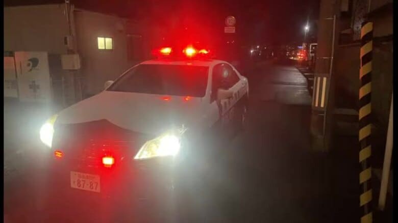 直径１０センチ全長６８センチの不発弾のようなもの見つかる　福島市野田町｜FNNプライムオンライン