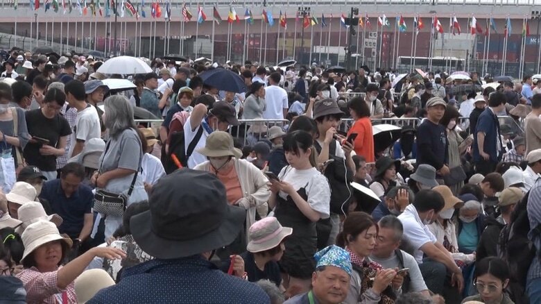 【混雑】大阪・関西万博 開幕から2カ月…建設費未払い・レジオネラ属菌・虫問題は改善したのか？万博おじさんオススメの“穴場スポット”｜FNNプライムオンライン