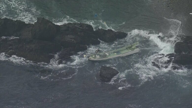 親子乗り組む漁船が転覆し70代男性が心肺停止 気仙沼・赤牛漁港近く 50代男性は自力脱出｜FNNプライムオンライン