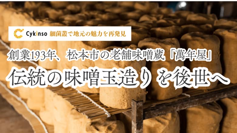 細菌叢で地元の魅力を再発見!伝統の味噌玉造りを後世へ