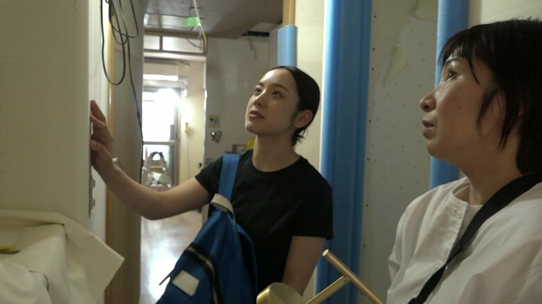 学生も現場に立ち会った