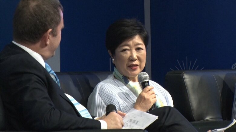 小池知事は、｢こういう時に、東京が動かなければいけない｣と強調した。