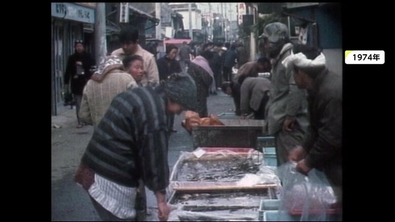 かつて多くの人でにぎわっていた「ふな市」