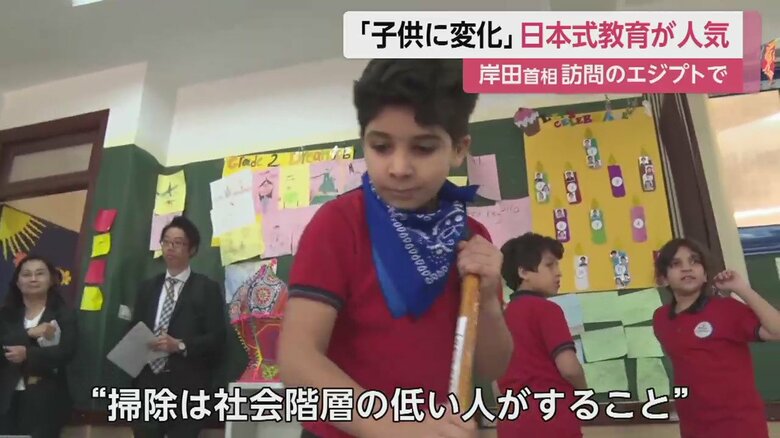 役割分担し、掃除