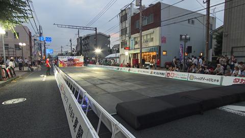 全長２３ｍの決戦の舞台