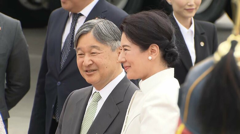 モンゴル公式訪問の全日程を終え、帰国の途につかれた両陛下