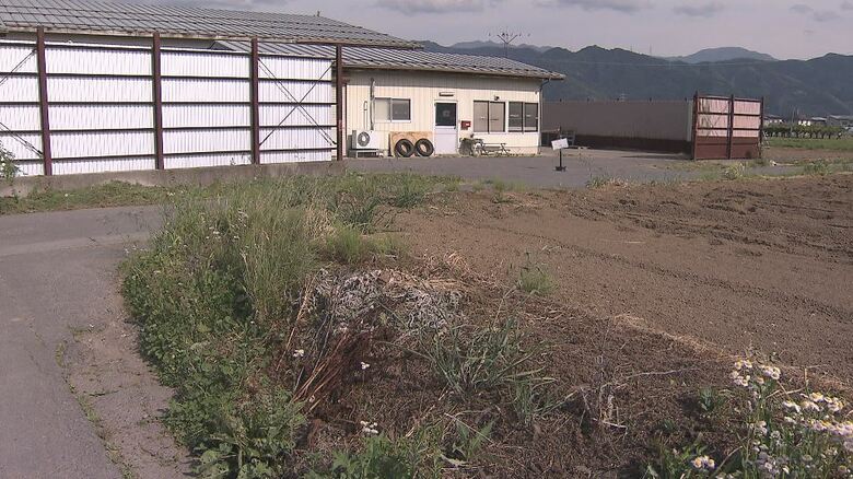 現在の事件現場周辺（22日）