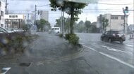 雨水が排水口から噴水のように「こんなの見たことない」　沖縄で線状降水帯直前予測　東北は15日夜にかけて土砂災害や河川増水に注意