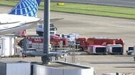 ユナイテッド航空機から発煙　モバイルバッテリー燃える