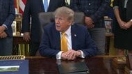 トランプ大統領　イラン「ピックアックス山」への攻撃を改めて警告　ウラン濃縮施設がある中部ナタンズ近郊