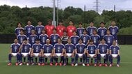 写真撮影には久保建英の姿も　森保ジャパン、スウェーデン戦に向け全体練習再開