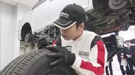 卒業前の学生たちが自動車整備の技能を披露　接客対応や点検技術など「信頼される整備士になりたい」大分