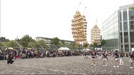 秋田市中心部の幹線道路「広小路」が“歩行者天国”に…1日限定のイベントにぎわう