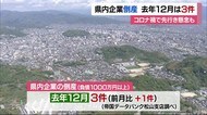 12月の県内企業倒産は3件 コロナ禍で先行き懸念も【愛媛】