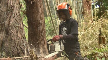 「心の底から残したいものに命懸けよう」20代女性が林業の道へ　担い手不足の中、期待集める【福島発】