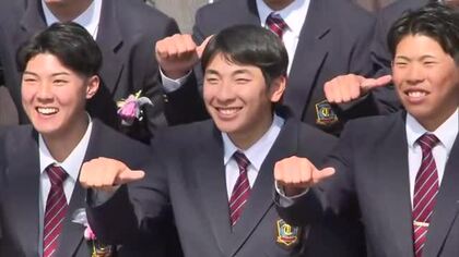 千葉ロッテ・マリーンズ ドラフト6位で入団　岡村了樹選手も卒業