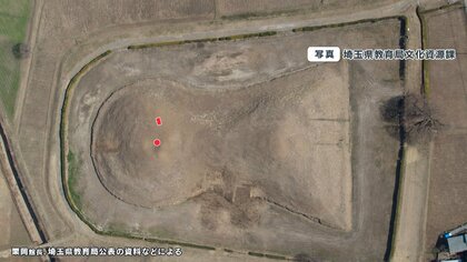 【なぜ？】“国宝級”古墳に大人がすっぽり入る約2ｍの大きな穴…埼玉県が被害届提出へ