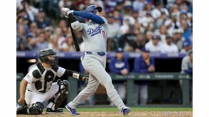 ドジャース・大谷翔平選手がロッキーズ戦で2試合ぶりの20号ソロホームラン　松井秀喜さんと並ぶ5度目の20号到達