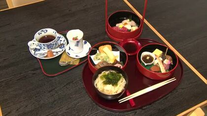 稲庭うどんの老舗・佐藤養助商店　秋田市のホテルに“日本料理”メインの店オープン　器には川連漆器を使用