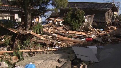 津波の痕跡“２ｍ超”　何ひとつ持ち出せないまま避難「せめて免許証でもあれば」【能登半島地震】