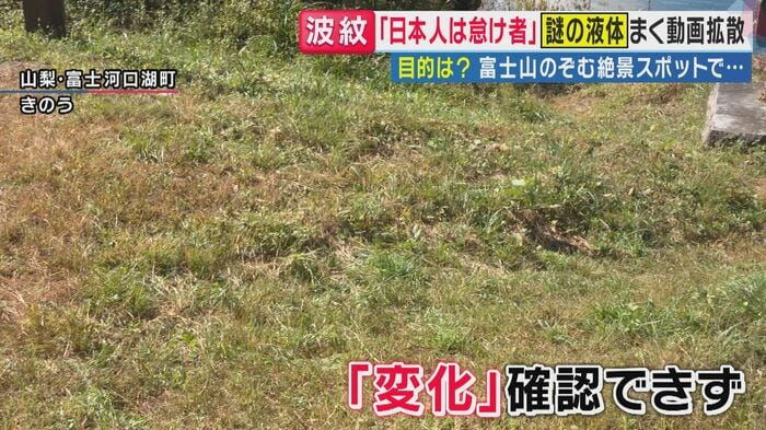 現場に目立った変化はなし(関西テレビ「旬感LIVEとれたてっ!」より)