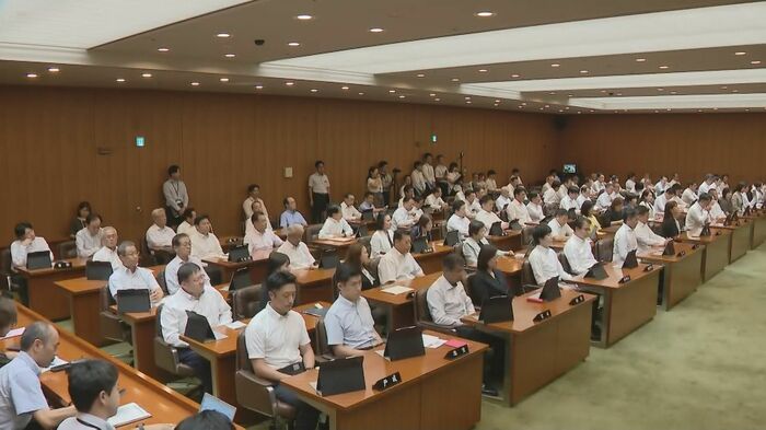 福岡県議会･臨時議会(8月17日)