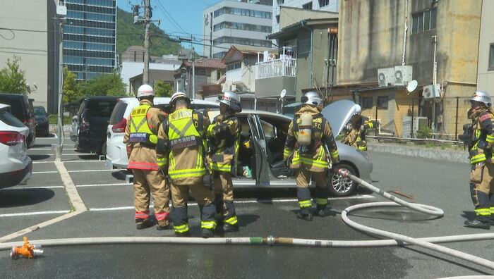 車両火災(長野市)