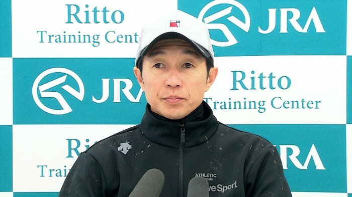 ナミュールと新コンビを組む 武豊騎手