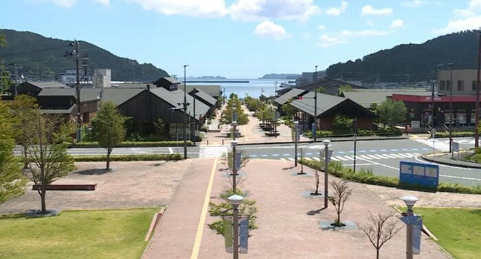 町中心部に機能を集約した女川町